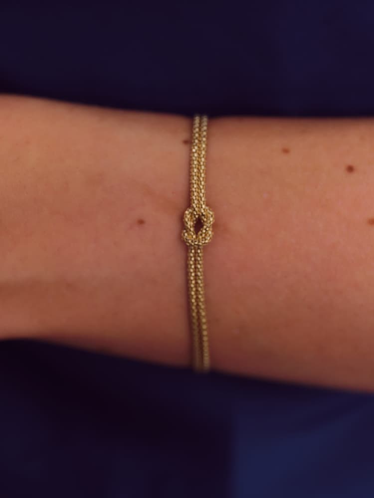 Knoten Chain Armband